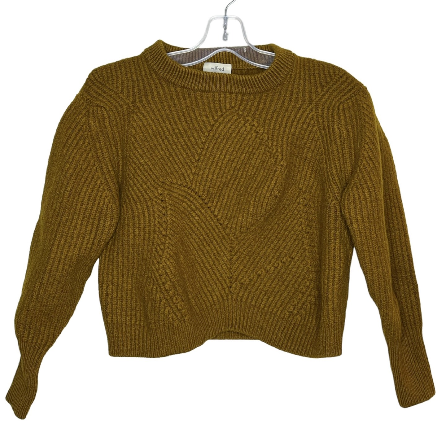 Wilfred Sz L Serment Sweater Tamarind Shrunken in Wash Crop Fit thumbnail