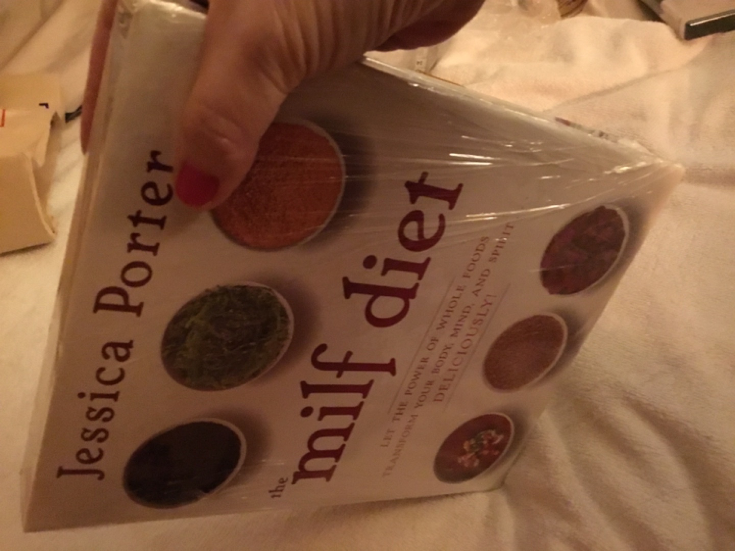 Hard cover new book for diet Jessica Porter