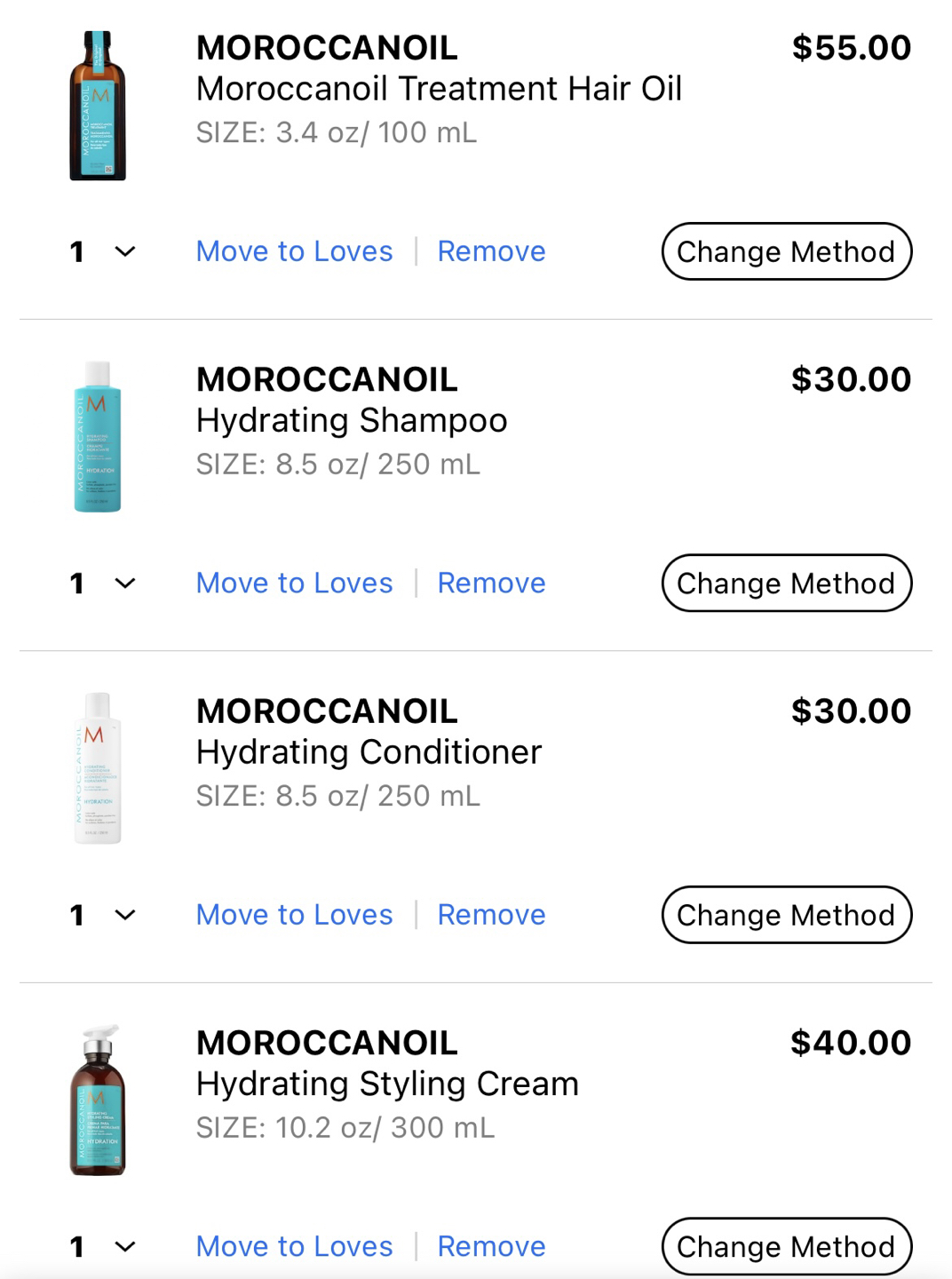Moroccanoil hair set retail value $155+tax - photo 2