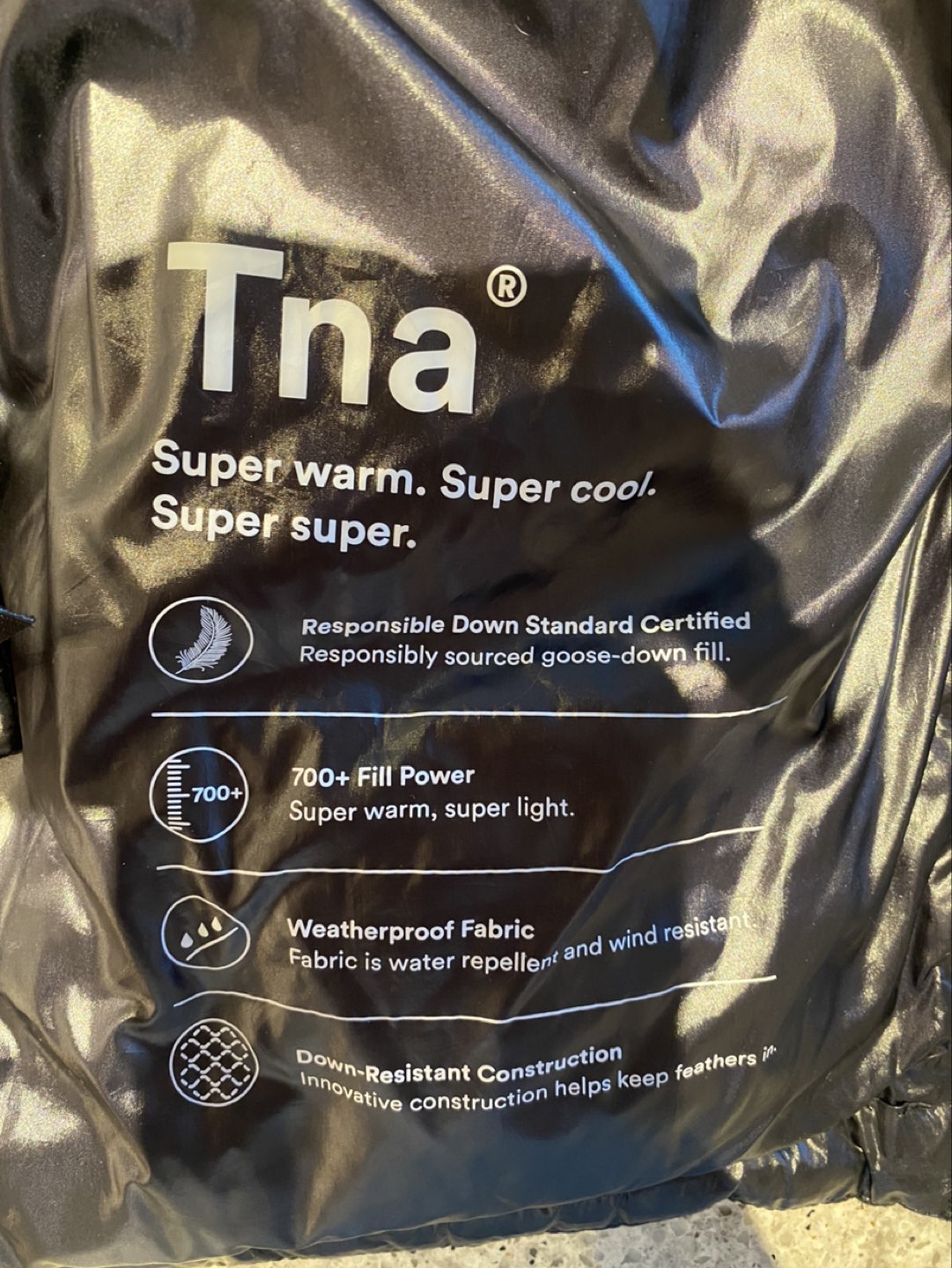 TNA Supper puff jacket size S - photo 4