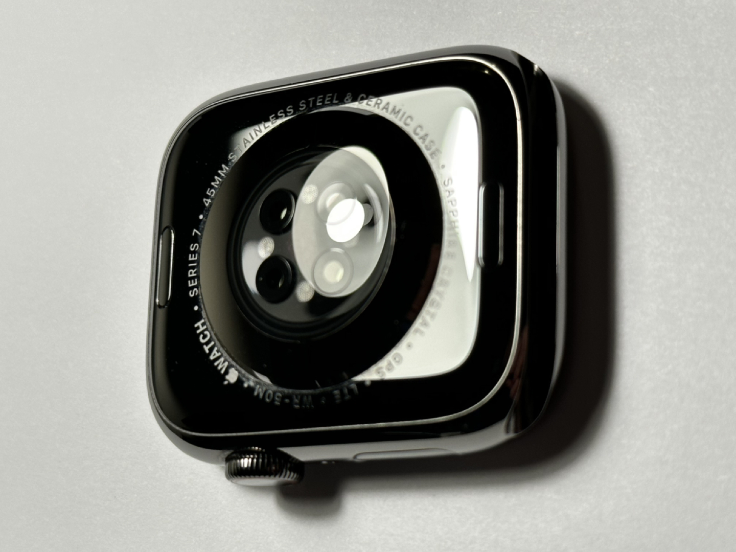 Apple Watch S7 45MM stainless steel Graphite - photo 5