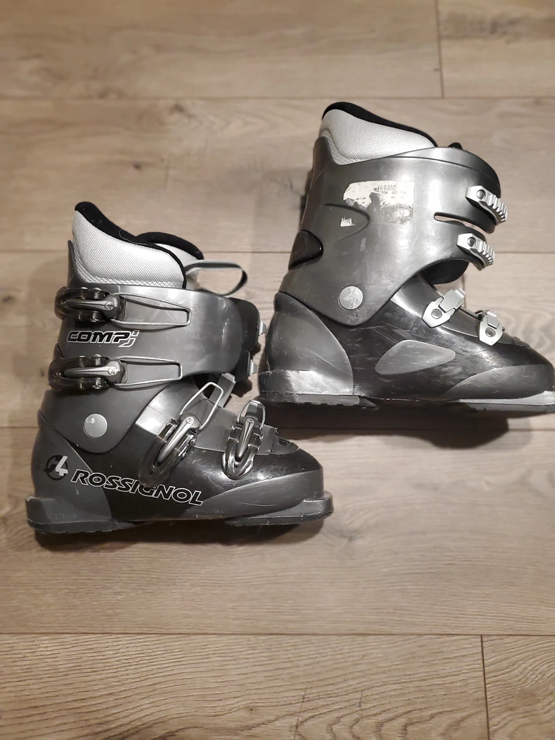 Rossignol Kids Ski Boots Grey and Black thumbnail