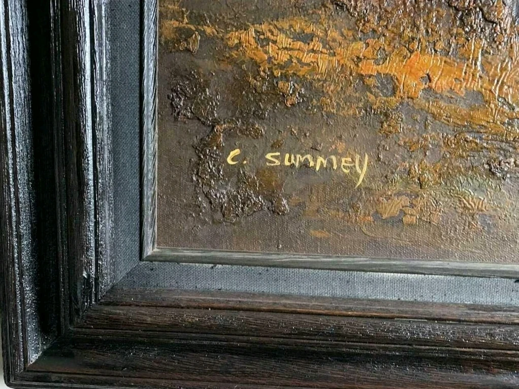 C. (Charles) Summey Stunning Signed Painting image indicator(5)