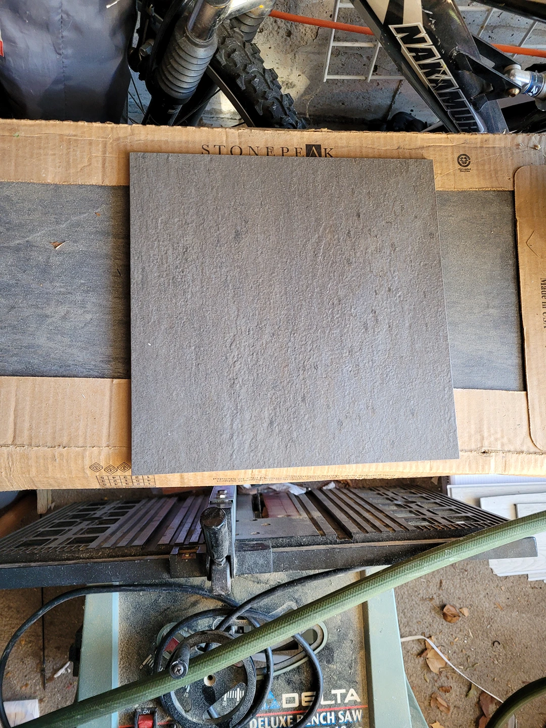 Grey tiles