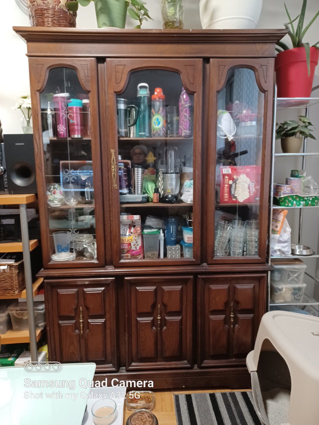 Free china cabinet