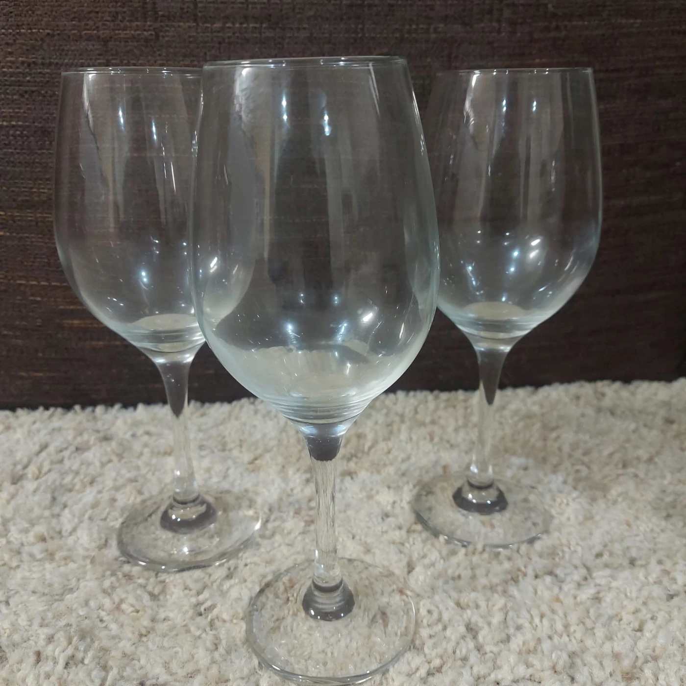 Elegant 7 Large Wine/Sherbat/Dessert Goblet glasses New Unused image indicator(2)