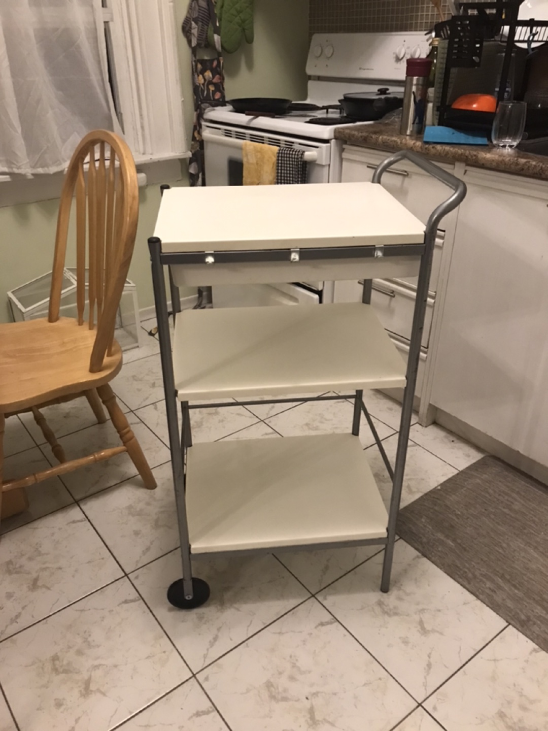 IKEA bar cart