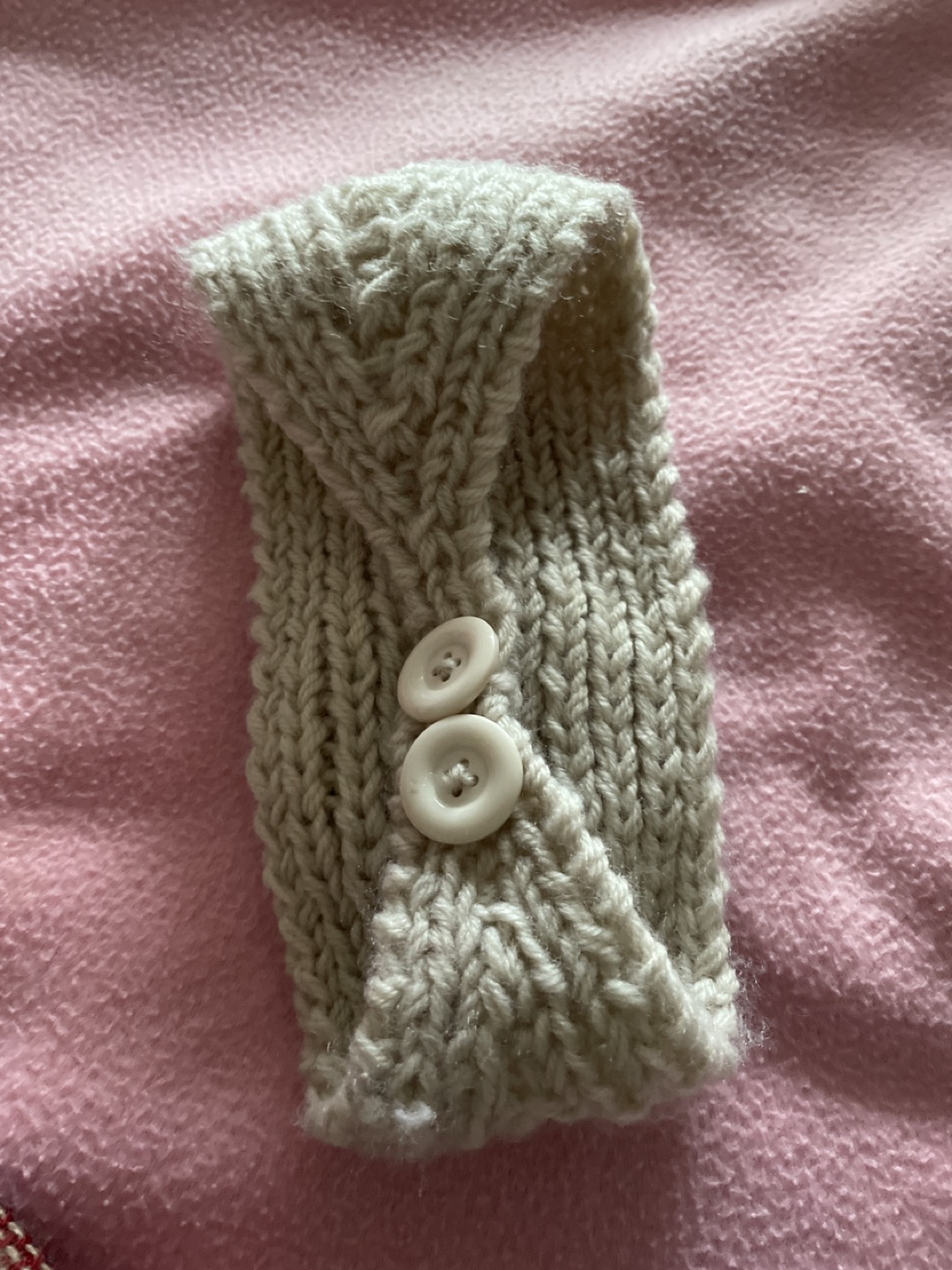 Beautiful and warm scarf with bonus headband like new image indicator(5)