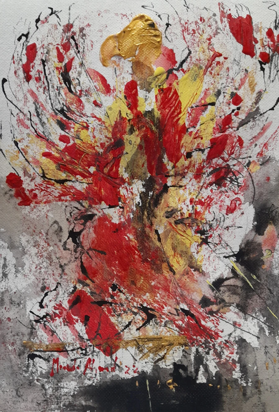 Eunice painting acrylic - photo 5