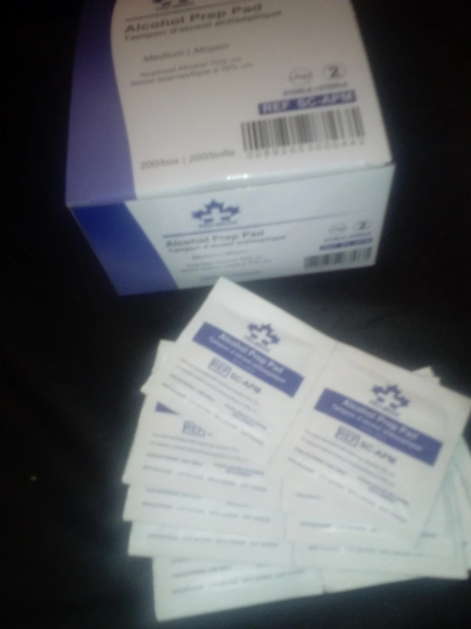alcohol swabs #freecycle