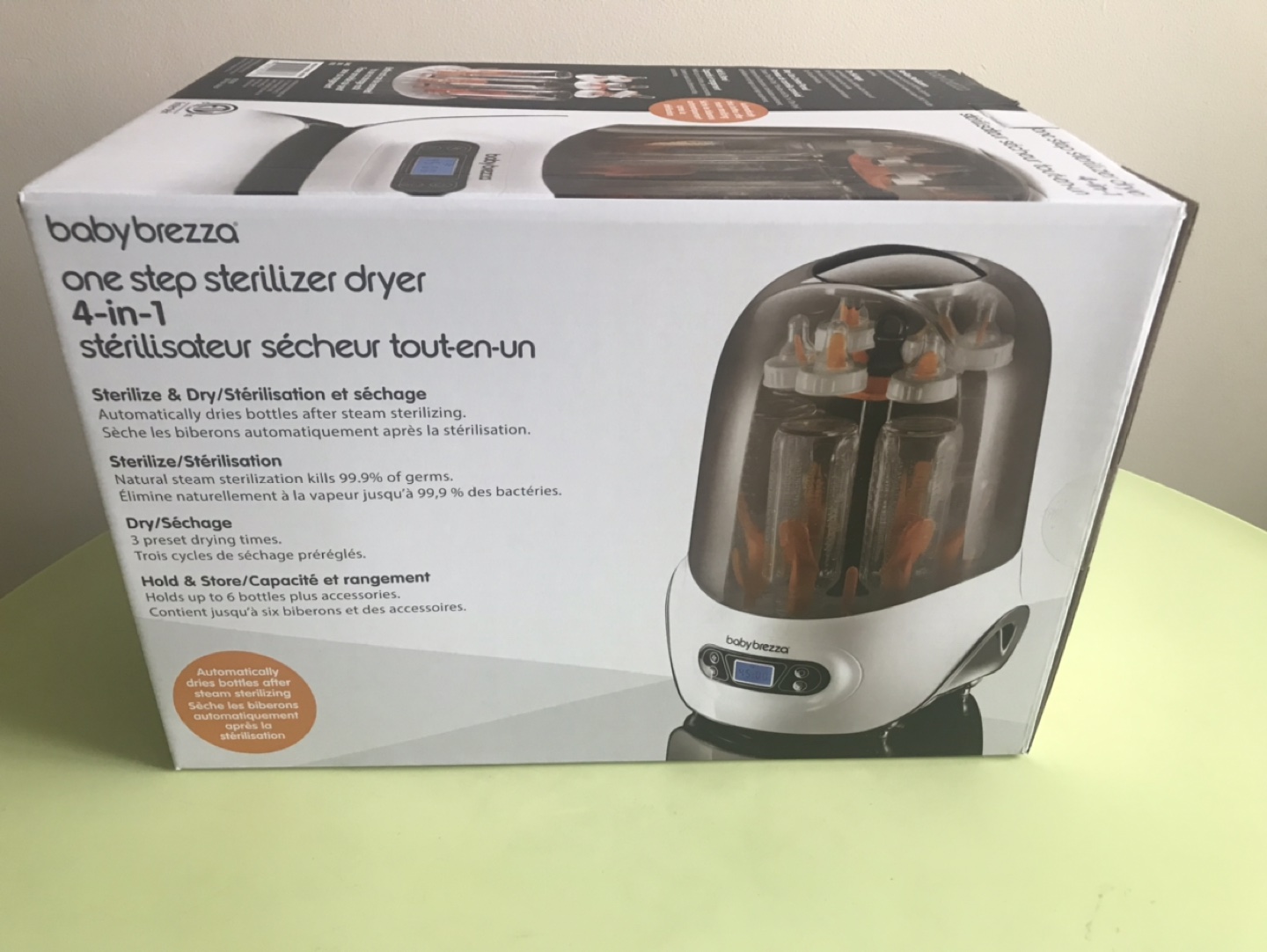 [BabyBrezza] 4-in-1 One Step Sterilizer Dryer image indicator(7)