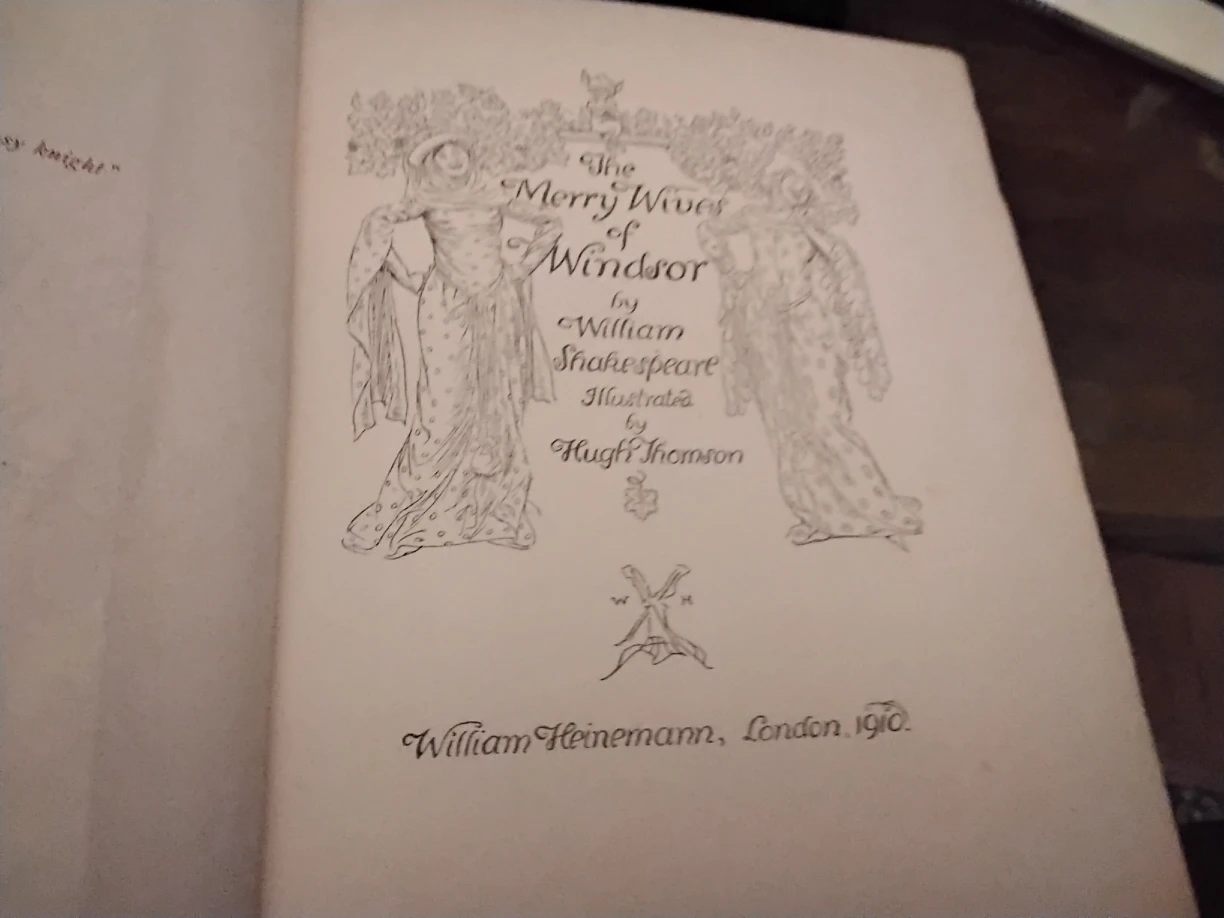 " The Merry Wives of Windsor " by William Shakespeare image indicator(5)