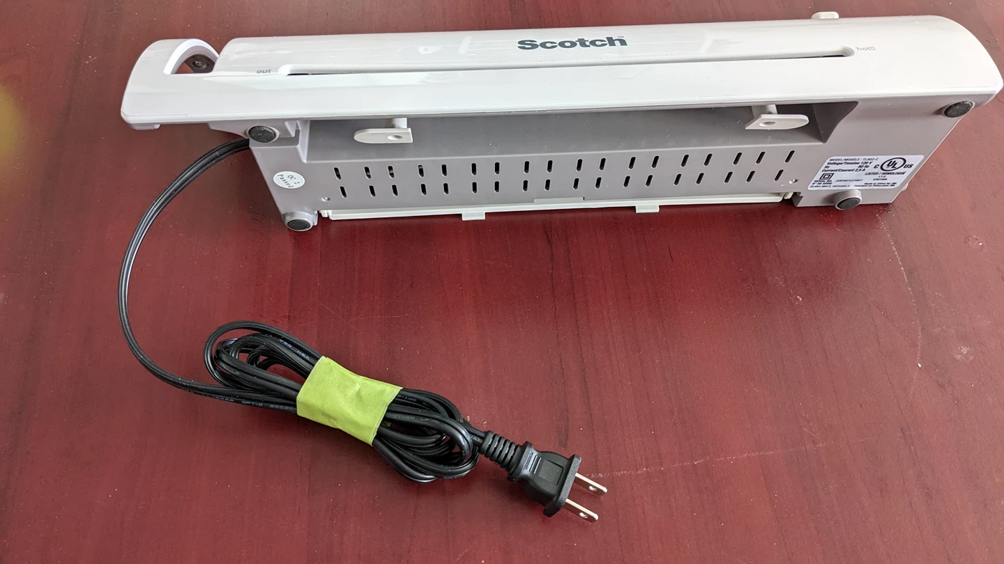 Scotch Thermal Laminator - Good Condition - photo 3