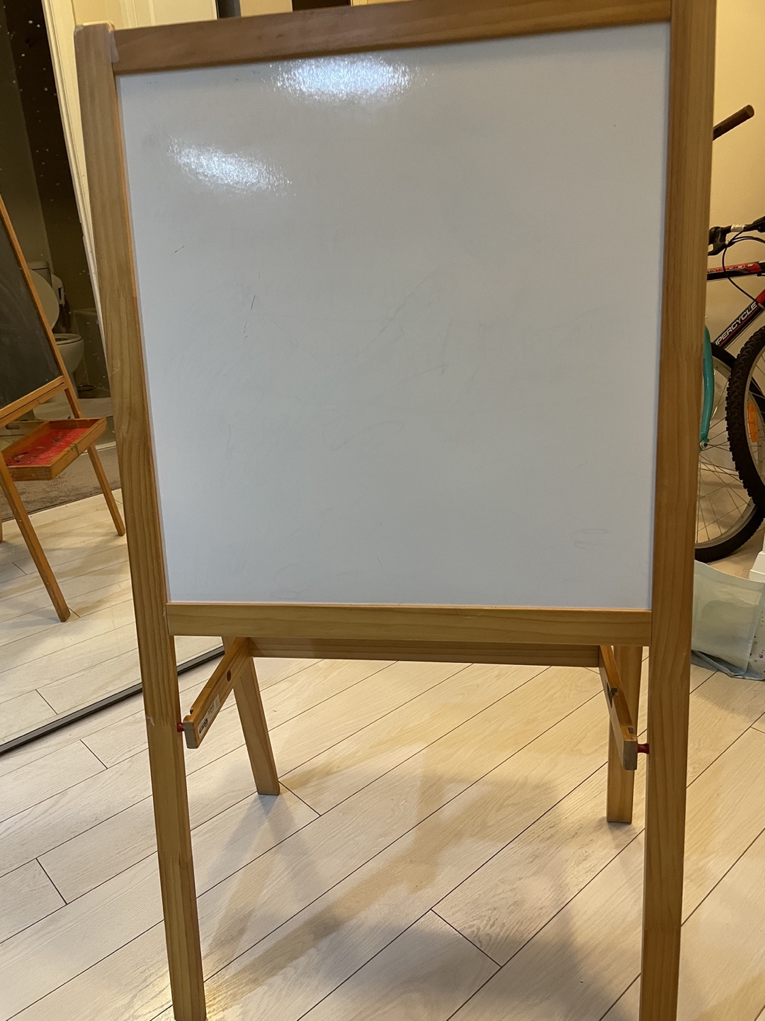 Double-side whiteboard blackboard for kids - photo 3