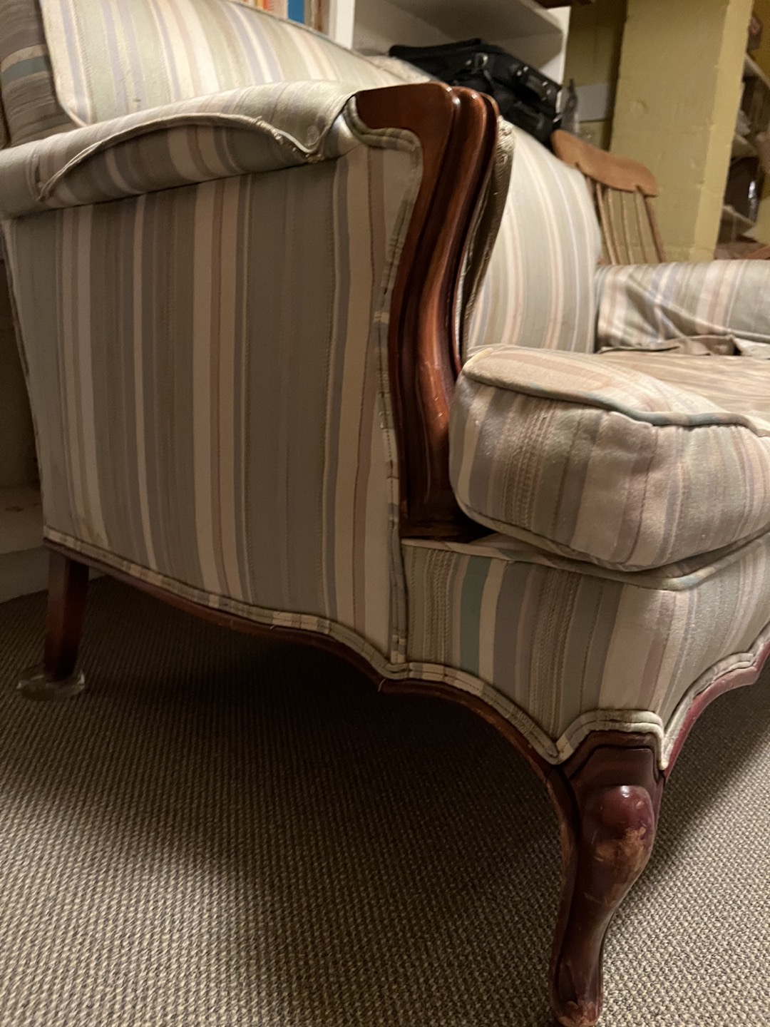 Antique love seat