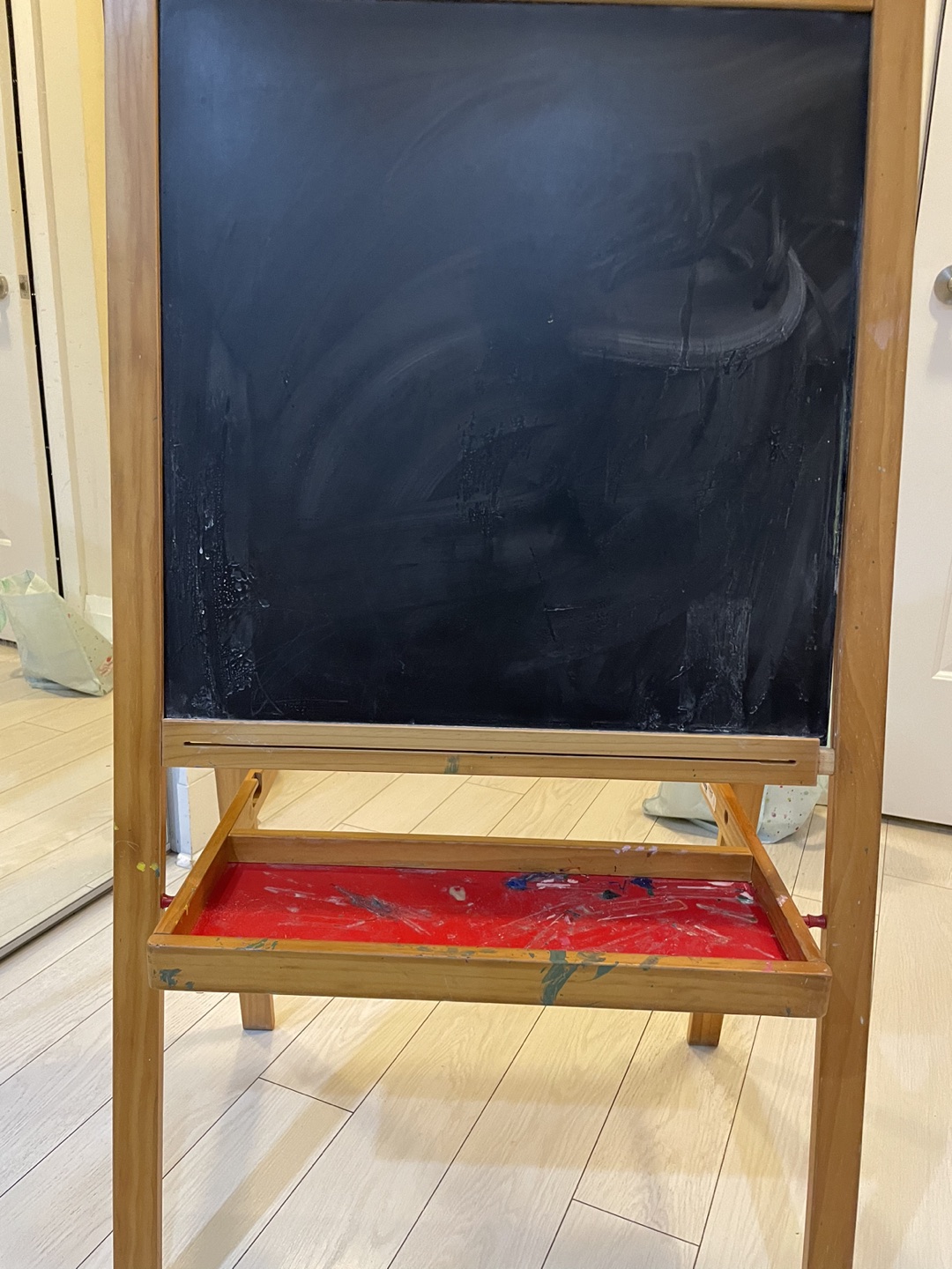Double-side whiteboard blackboard for kids
