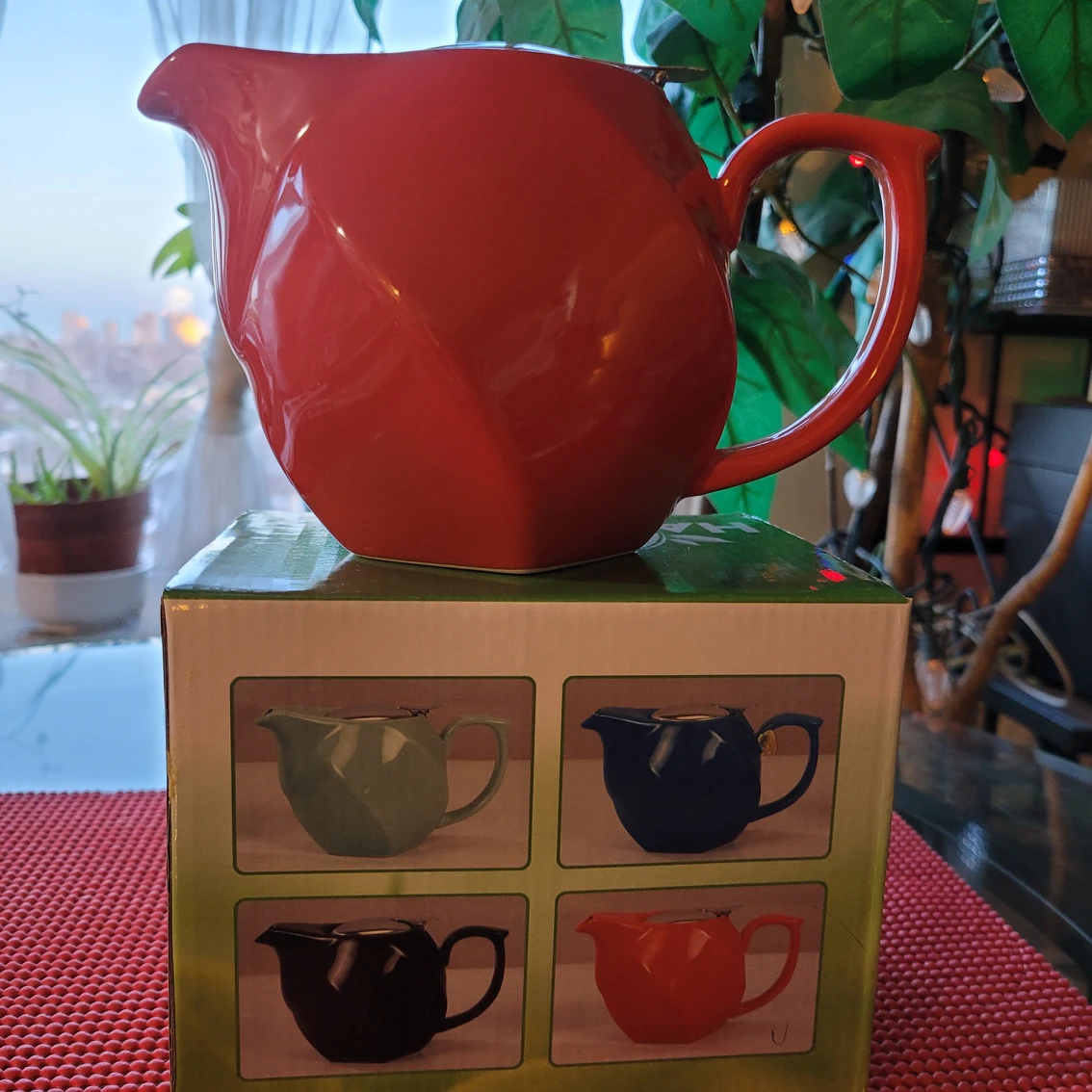 CUISINART deep fryer - bonus brand new red teapot - photo 3