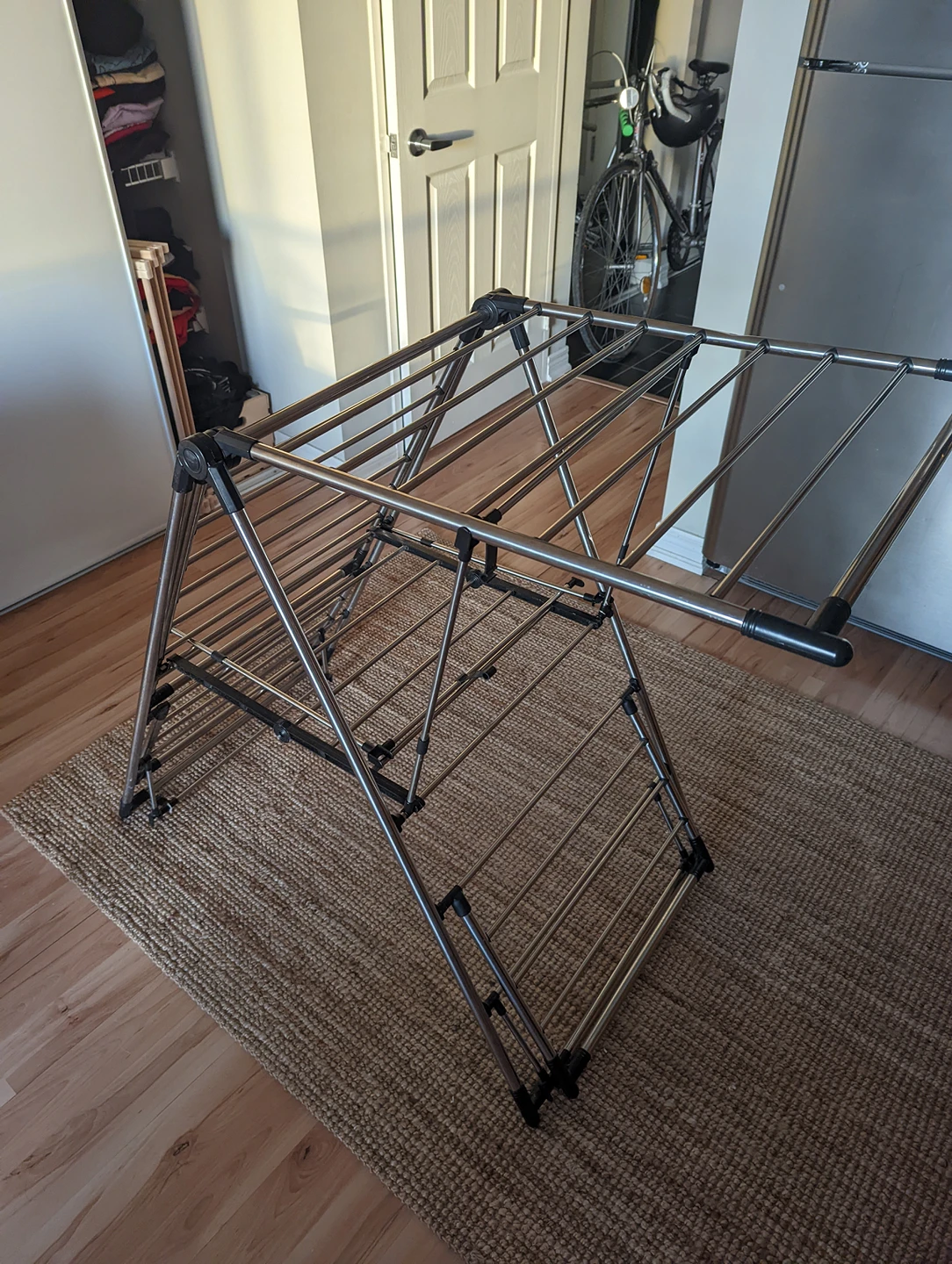 clothes drying rack