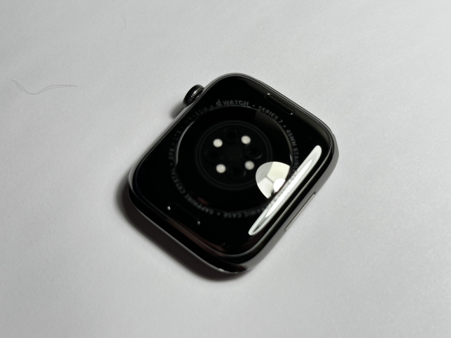 Apple Watch S7 45MM stainless steel Graphite - photo 4