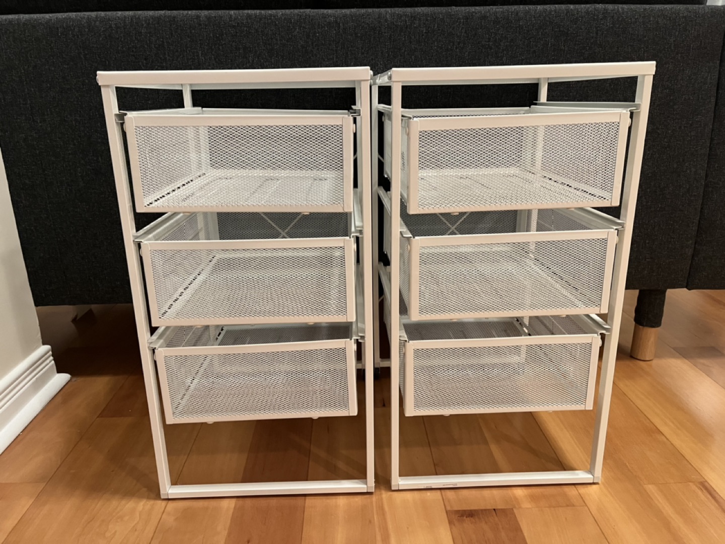 Ikea drawer units Lennart