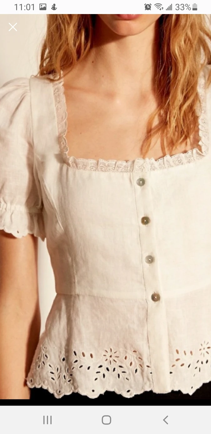 Wilfred linen top - photo 3