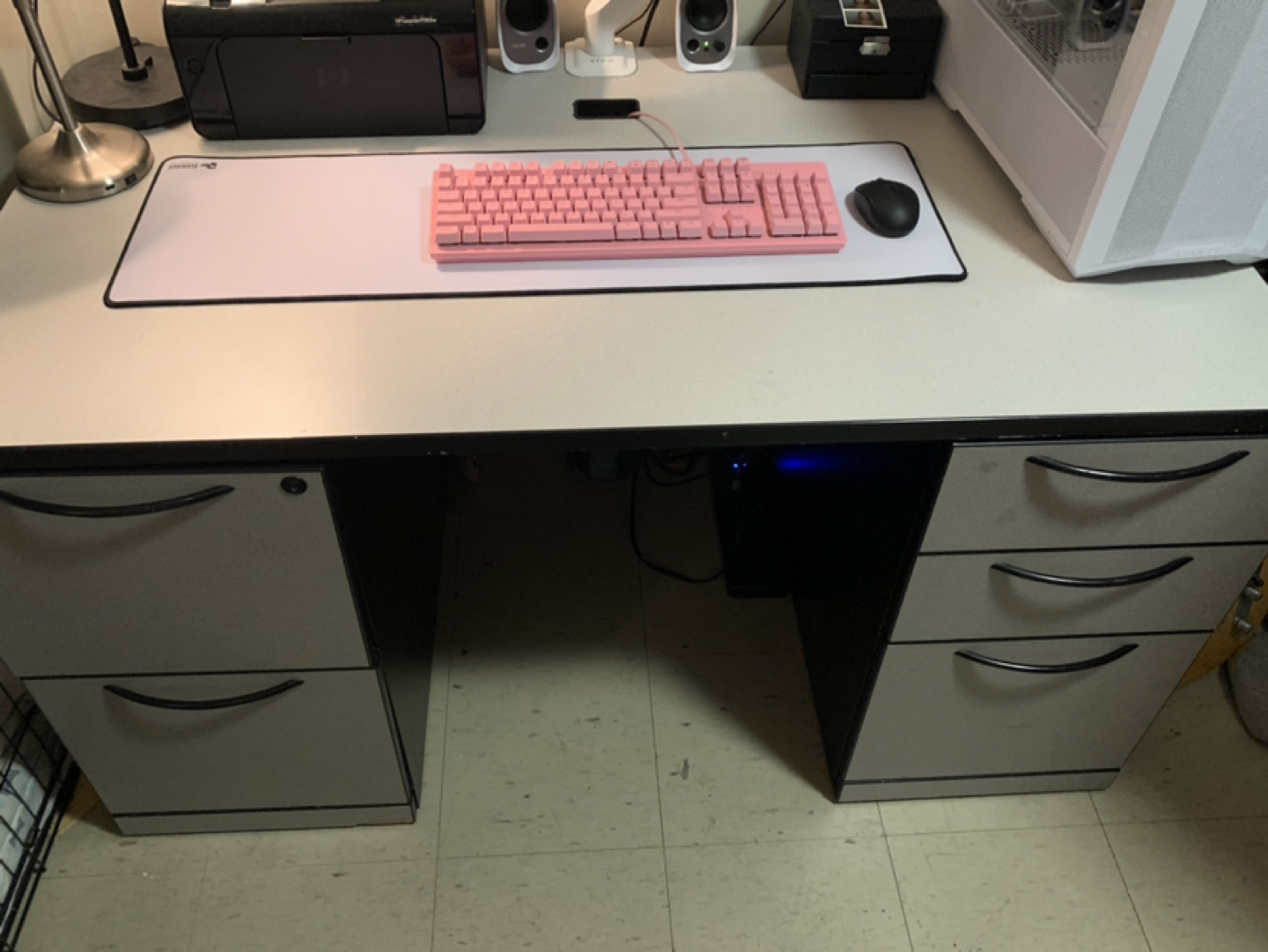 Desk and Cabinet Units