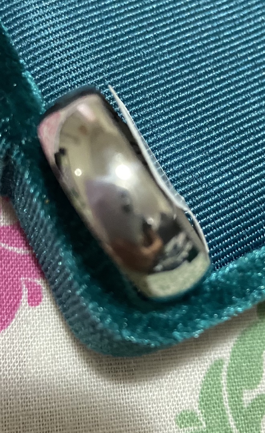 New silver plated ring - photo 2