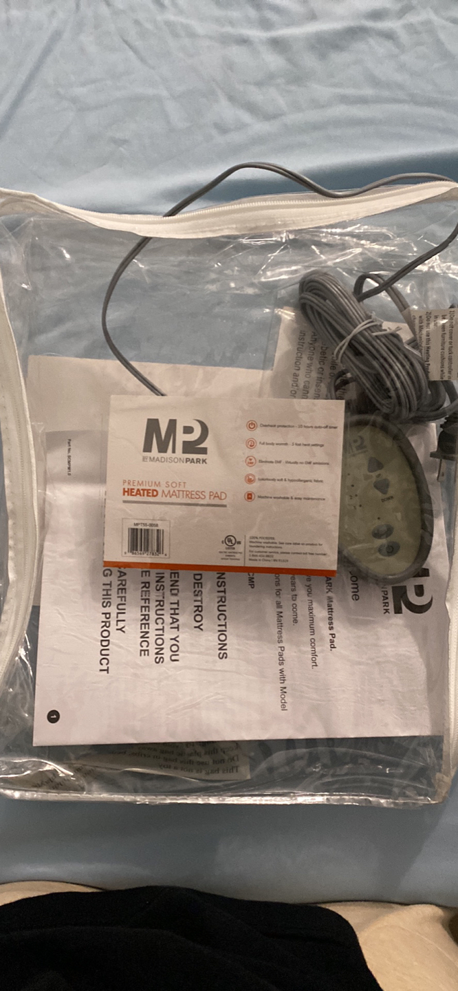 Queen size Heated electric mattress pad - photo 2