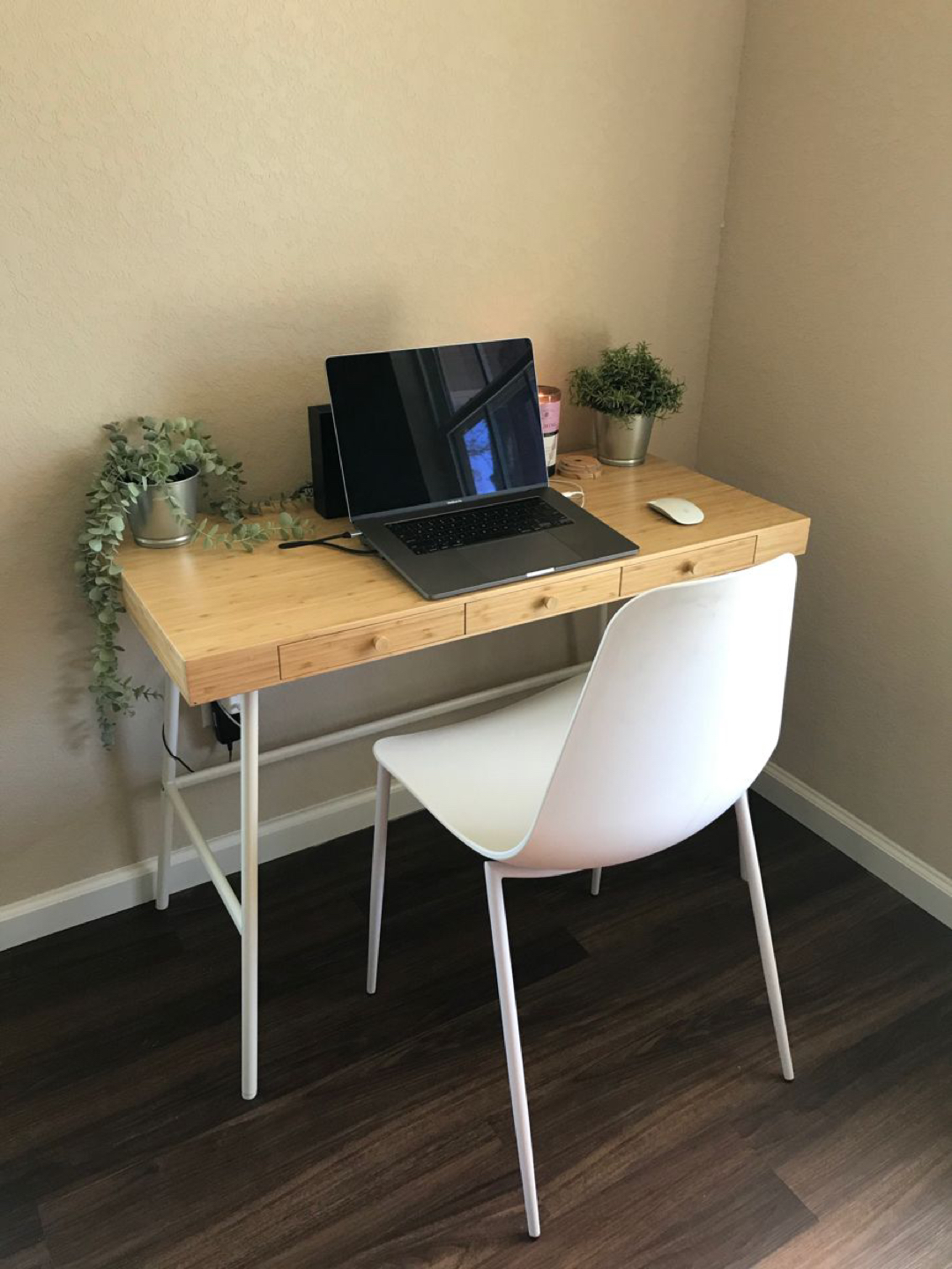 IKEA LILLASEN Bamboo desk