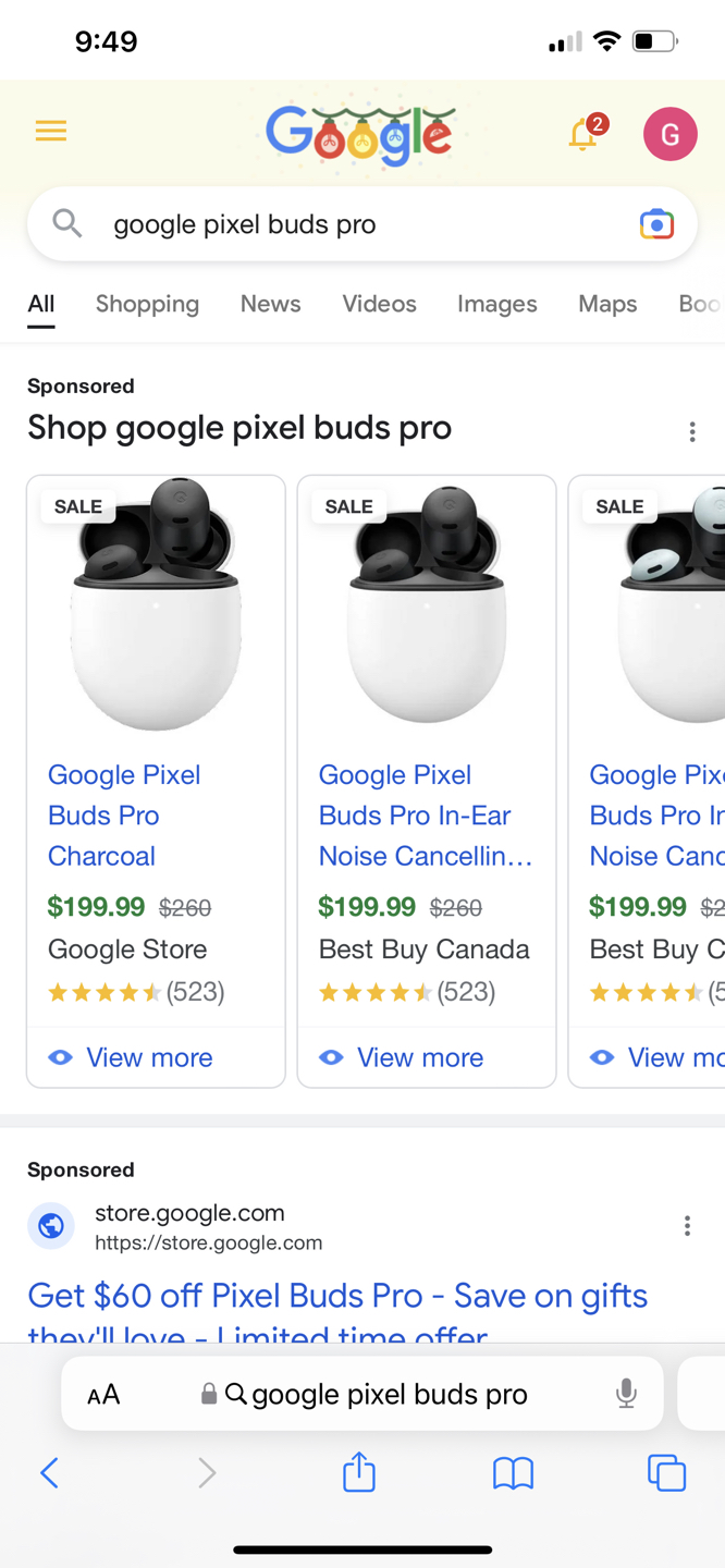 Google pixel bud pro - photo 3