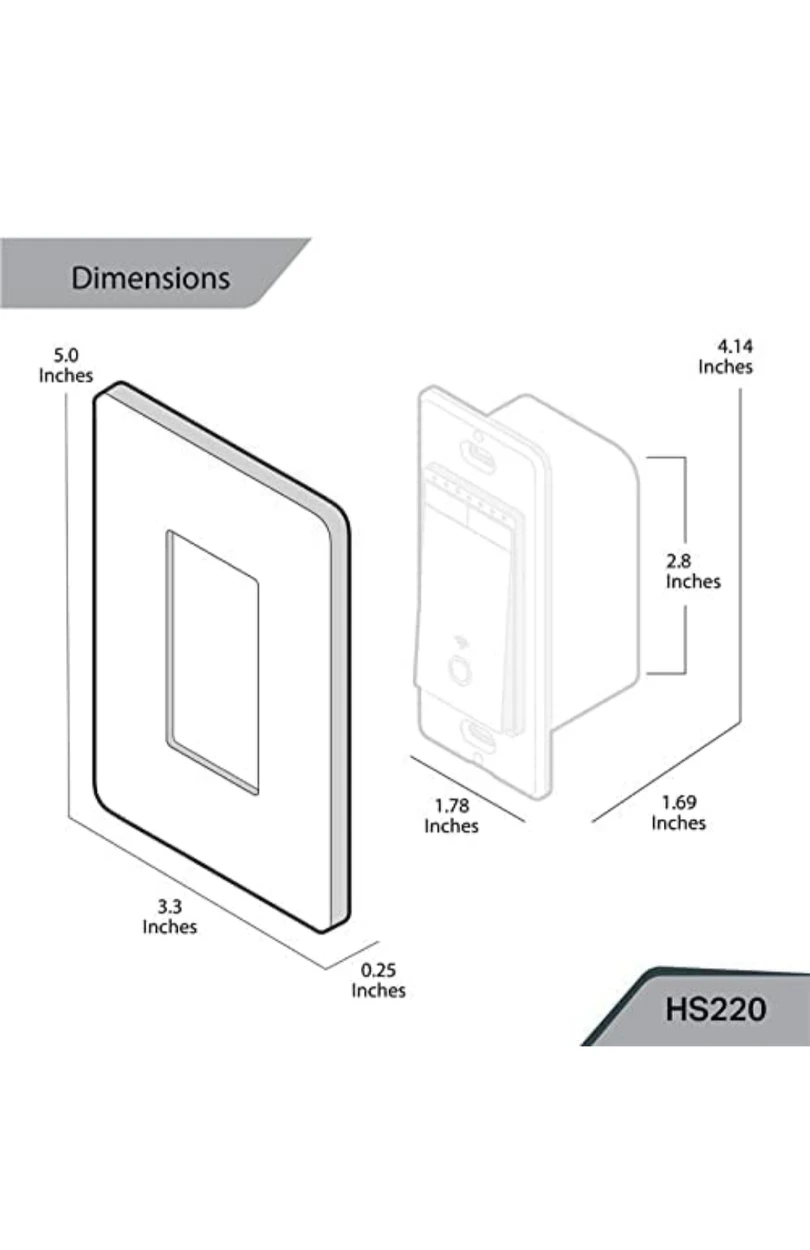 TP-Link HS220 Wi-Fi Dimmer Light Switch - photo 3