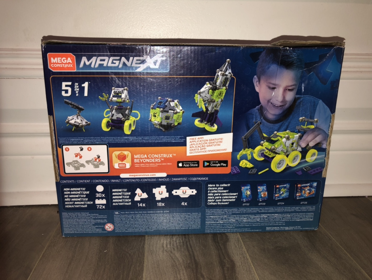 Mega Construx Magnext 5-in-1 Mag-Explorers construction set image indicator(2)