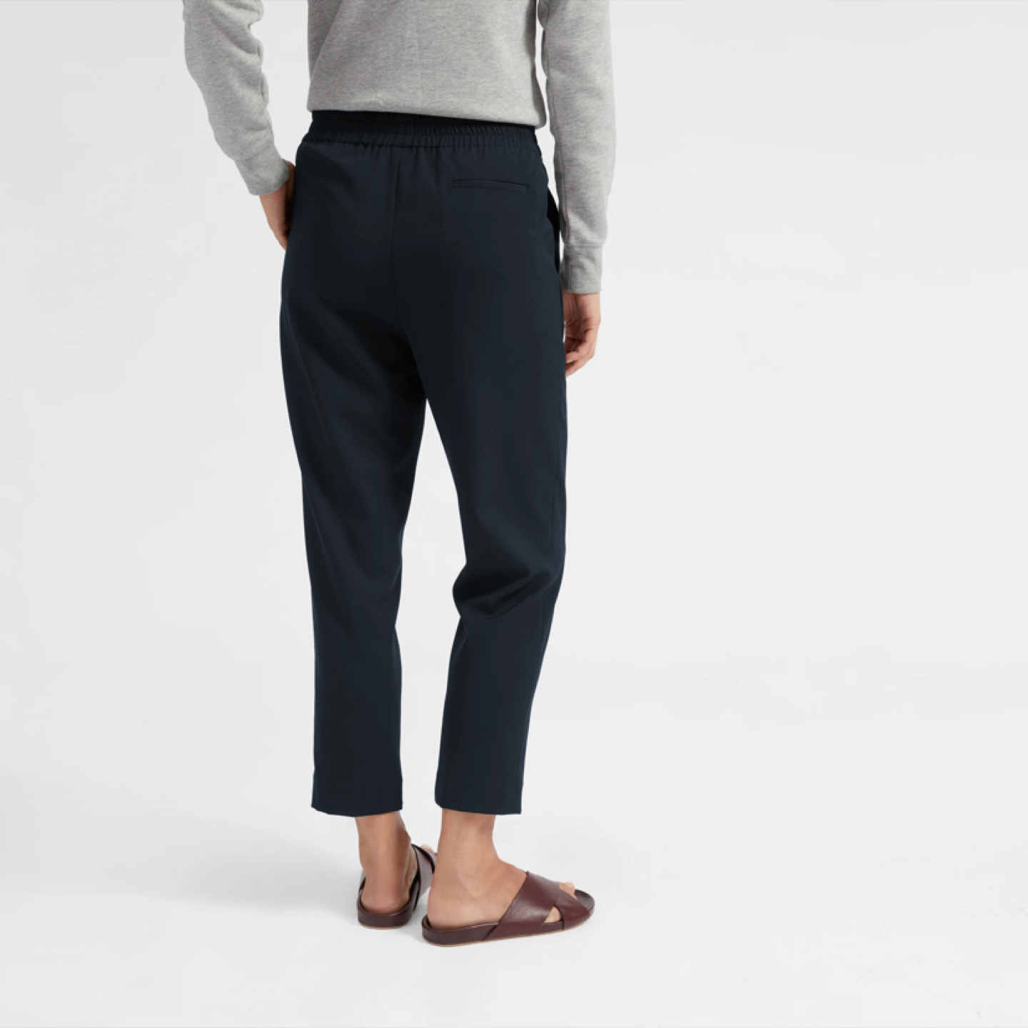 Everlane *NWT* Italian GoWeave Easy Wool Pants Sz 12 image indicator(2)