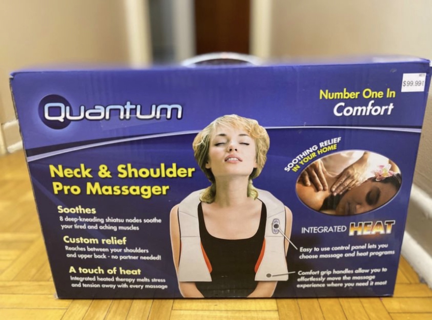 Quantum neck and shoulder massager thumbnail