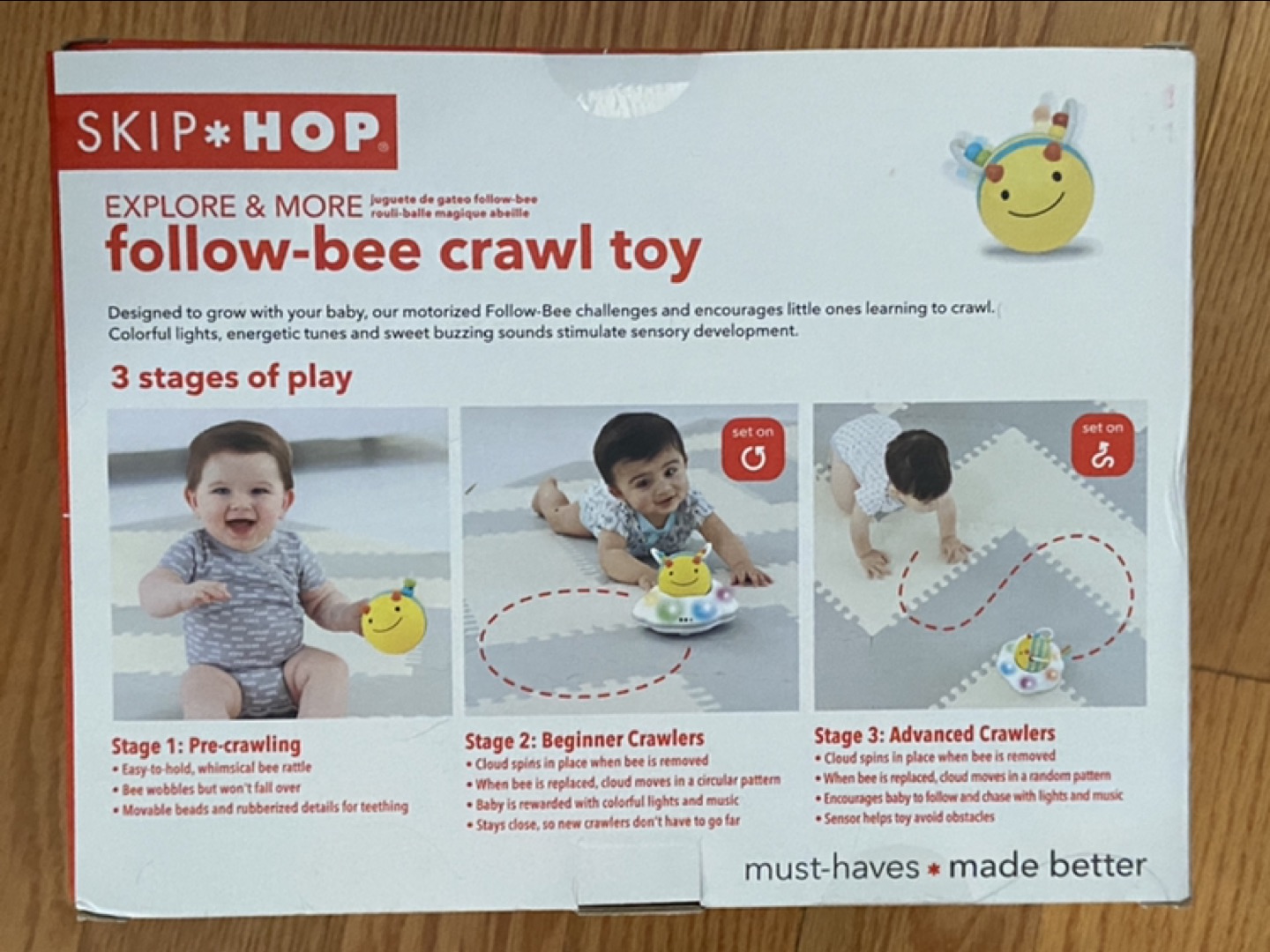 Skip Hop Explore & More Follow-me Bee Toy - photo 3