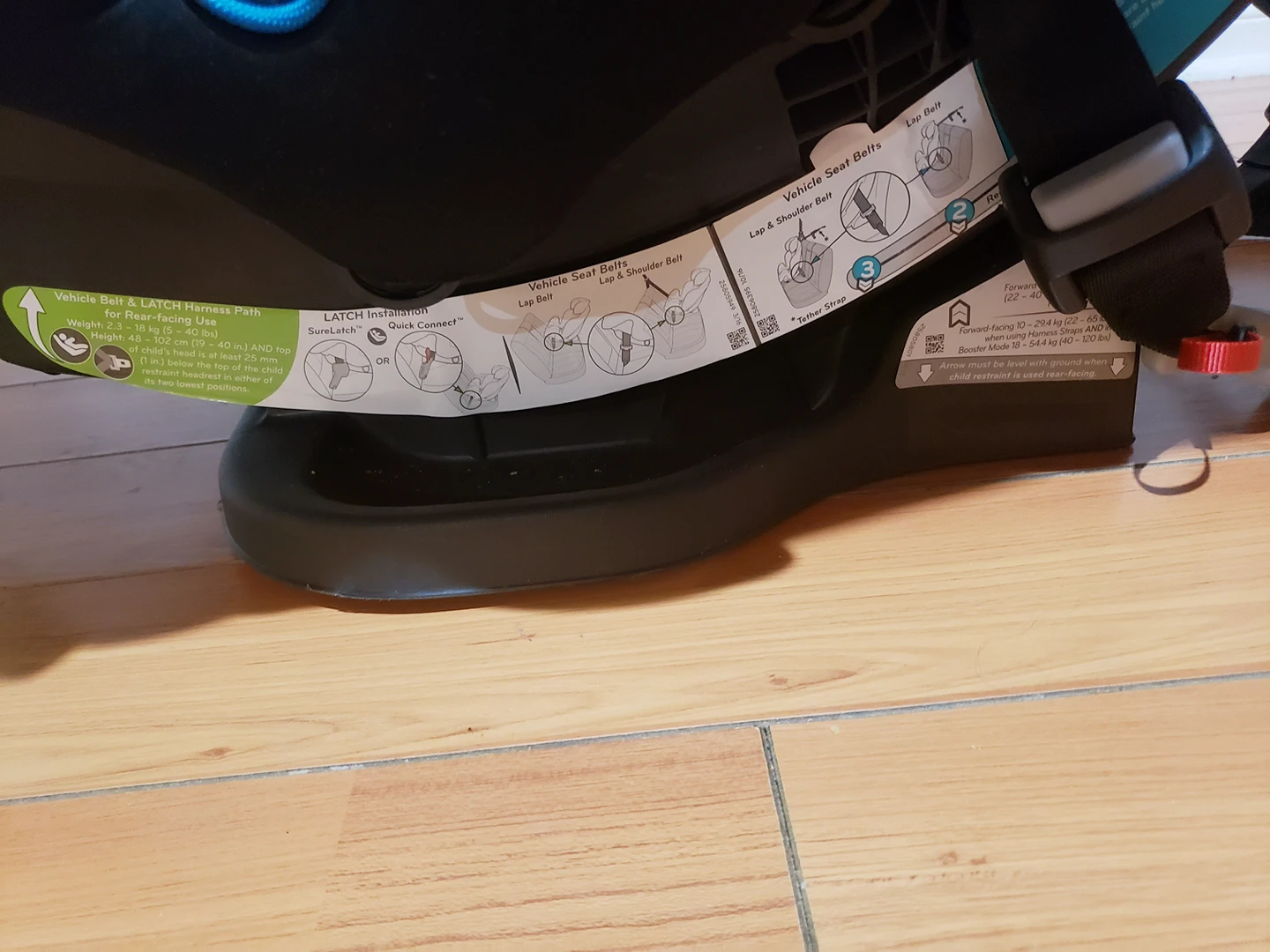 evenflo car seat - photo 4