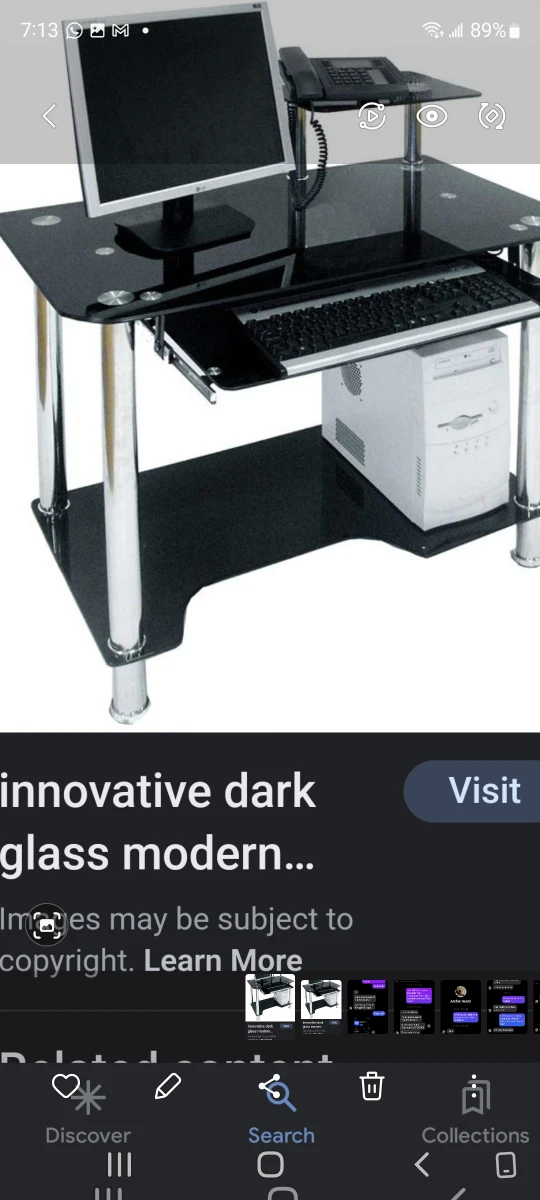 MODERN computer table thumbnail