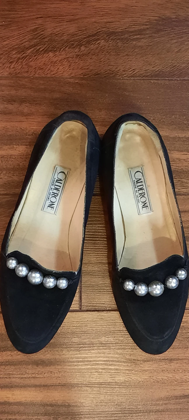 VINTAGE CALDERONE SUEDE LOAFERS image indicator(4)