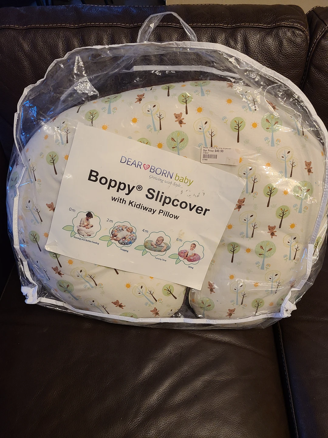 Nursing/feeding and infant support pillow thumbnail