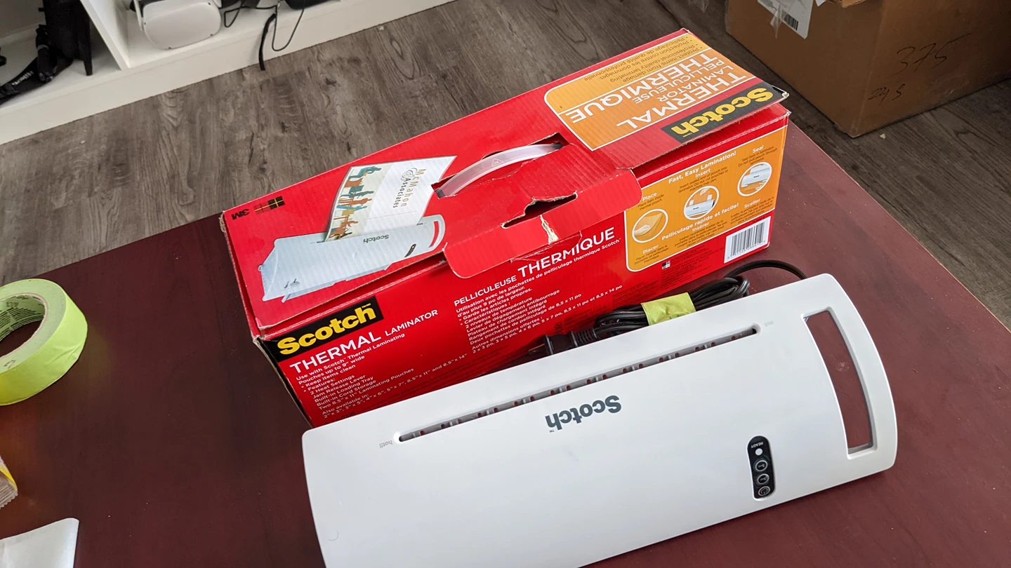 Scotch Thermal Laminator - Good Condition