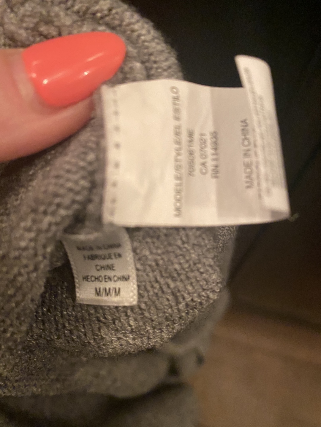 Seven Sisters Grey Sweater image indicator(4)