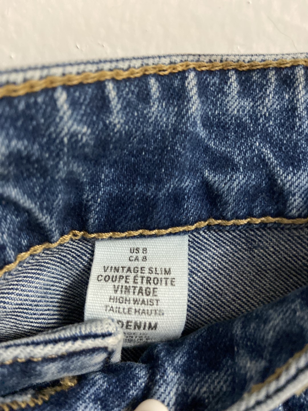 H&M Vintage Slim Jeans - Size 8 image indicator(2)