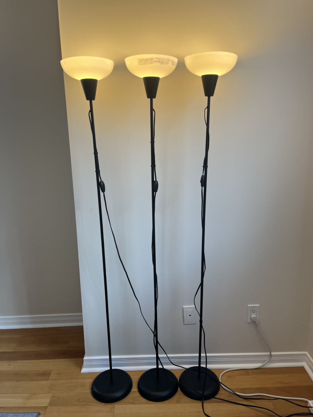 Ikea uplight lamps / floor lamp - photo 2