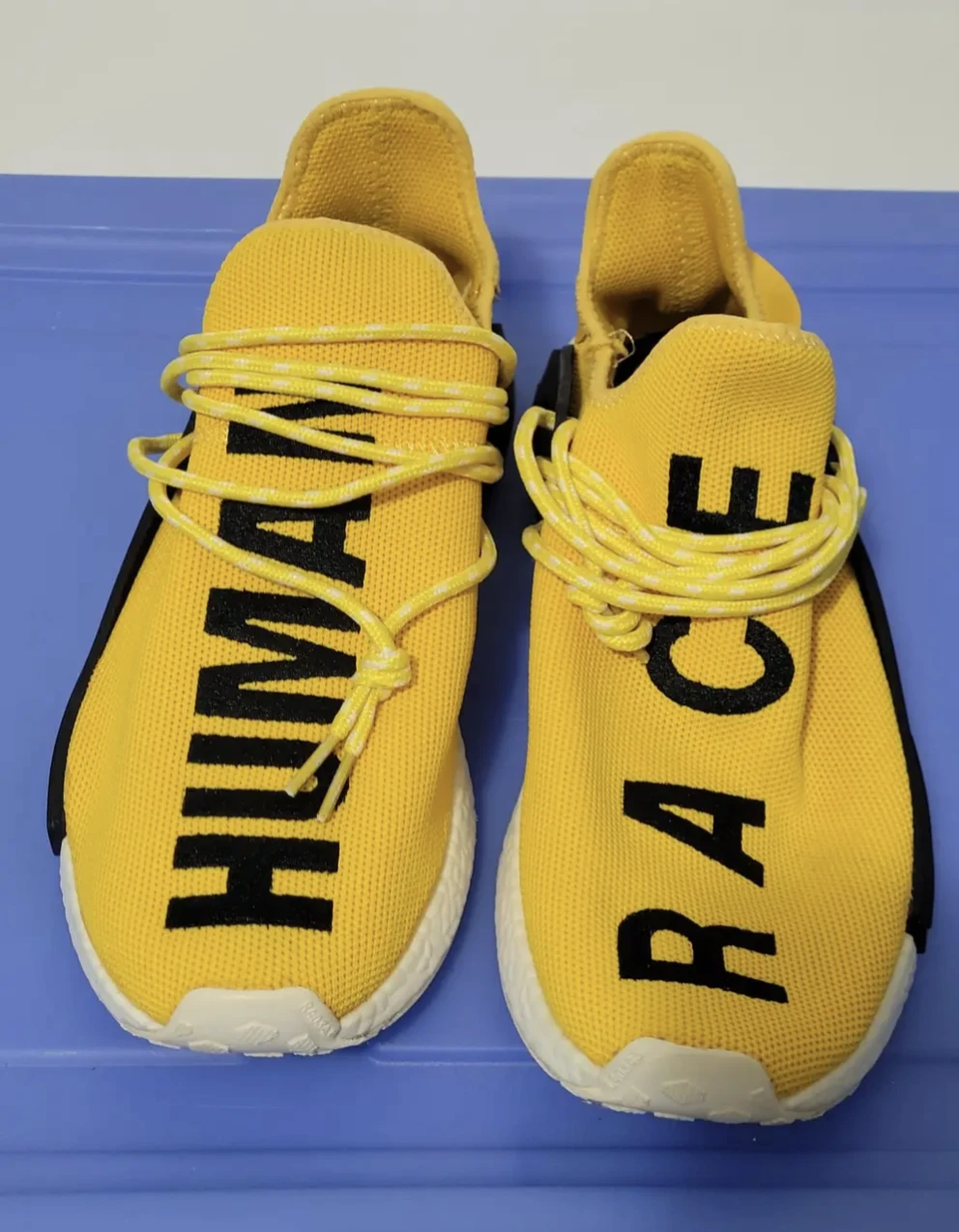 Adidas NMD HU Pharrell Williams Human Race Yellow Size 10