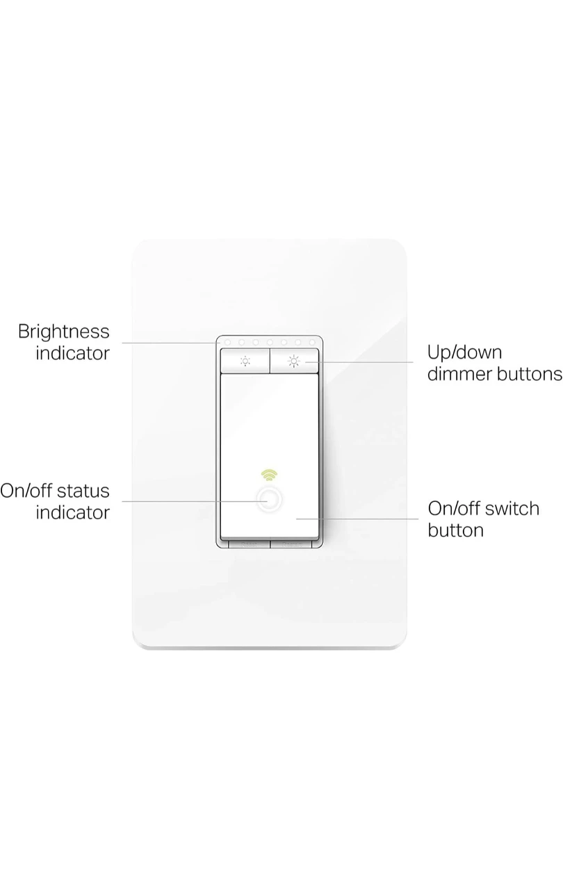 TP-Link HS220 Wi-Fi Dimmer Light Switch - photo 2