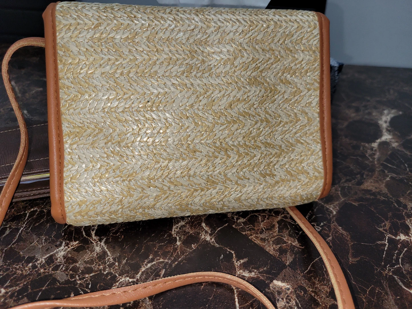 Straw Shoulder Bag - photo 3