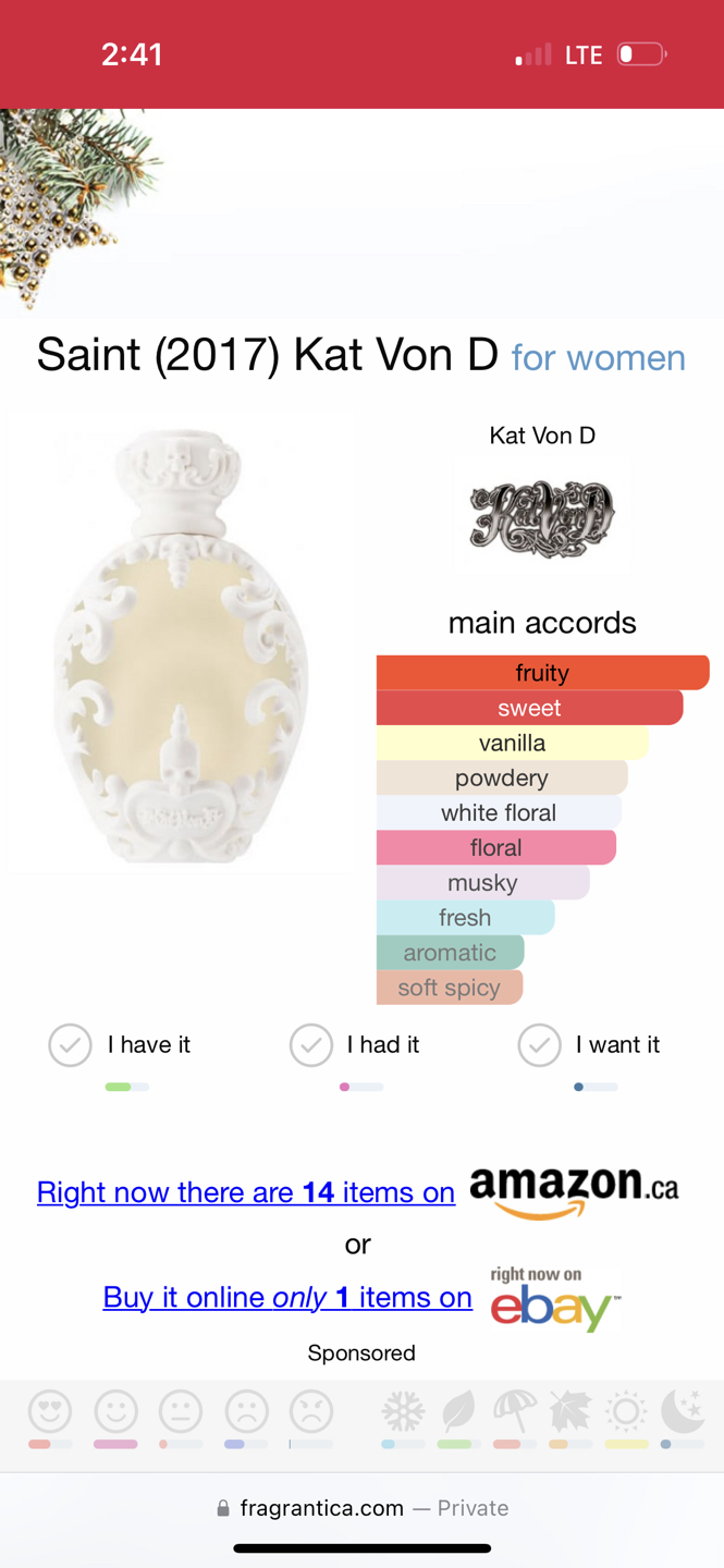 Kat Von D perfumes - photo 3