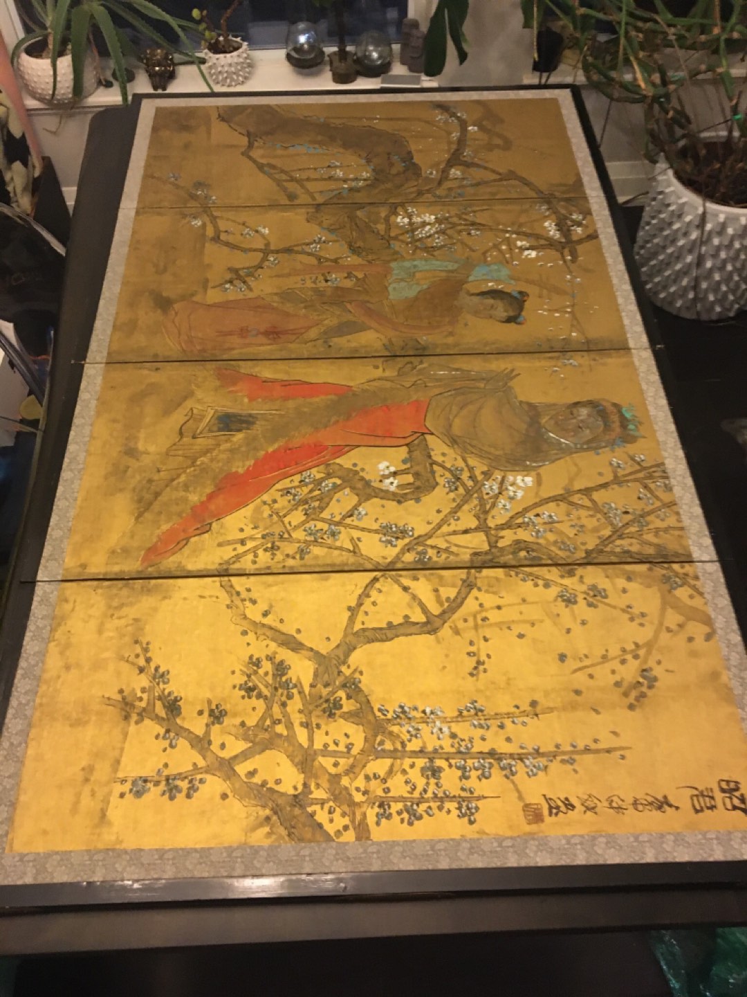 Large statement piece - wall art (4 folding panels)
