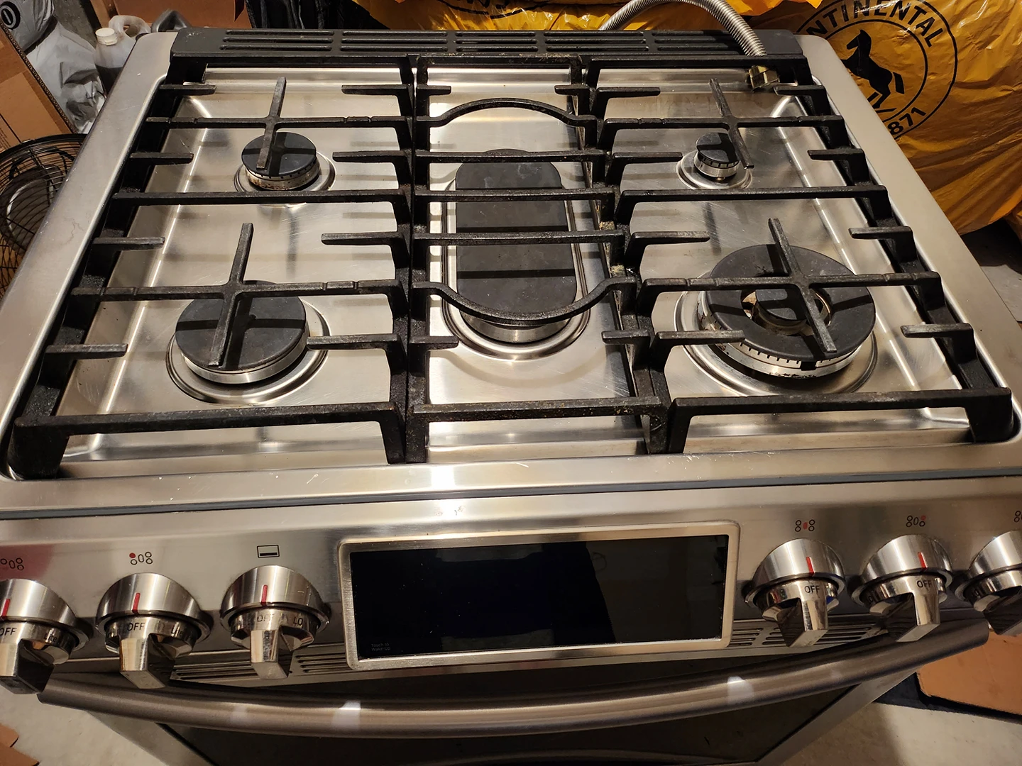 Samsung gas range