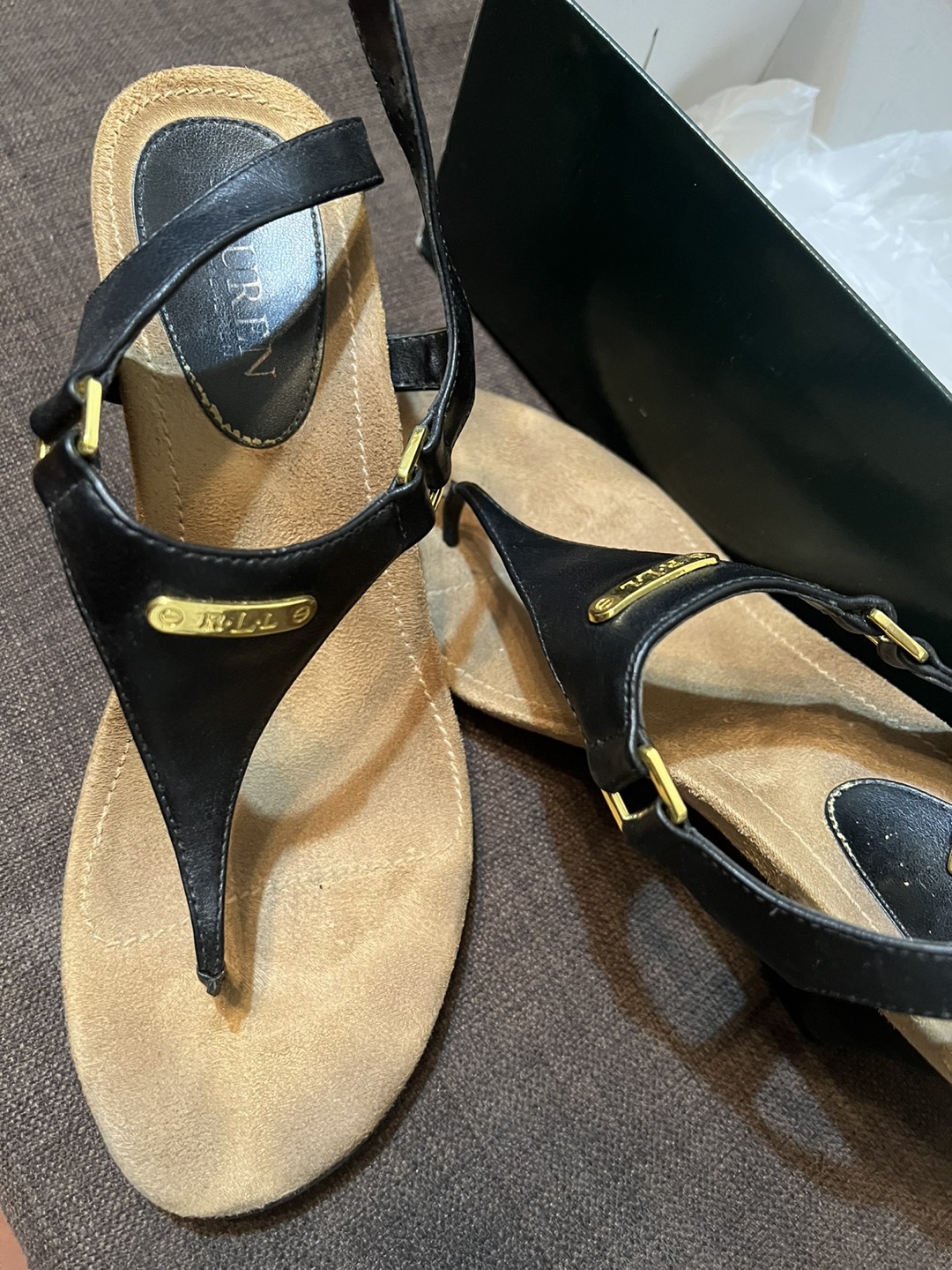 Ralph lauren heel sandals for sale - photo 3